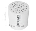 Konvio Neer Universal Shower Filter Cartridge for Hard Water | Multi-Stage Borewell/Tanker Water Softener for Bathroom, | 22-Stage, Pack of 1