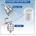 Konvio Neer Advanced 22 Stages Replacement Cartridge for Shower Filter | Hard Water Softener Cartridge for Bathroom | for Soft Hair & Skin (Pack of 1)
